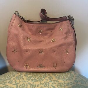Coach Pink Leather Women's Bag